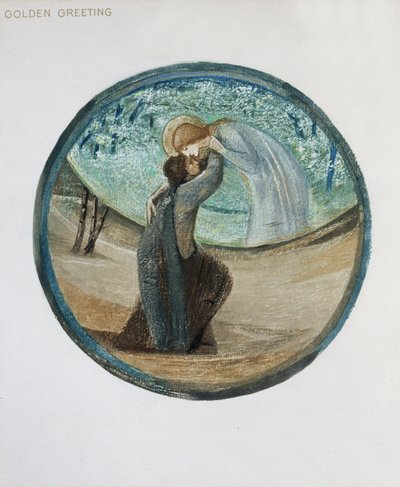 Das Blumenbuch: XVII. Goldene Begrüßung, 1905 von Edward Burne-Jones